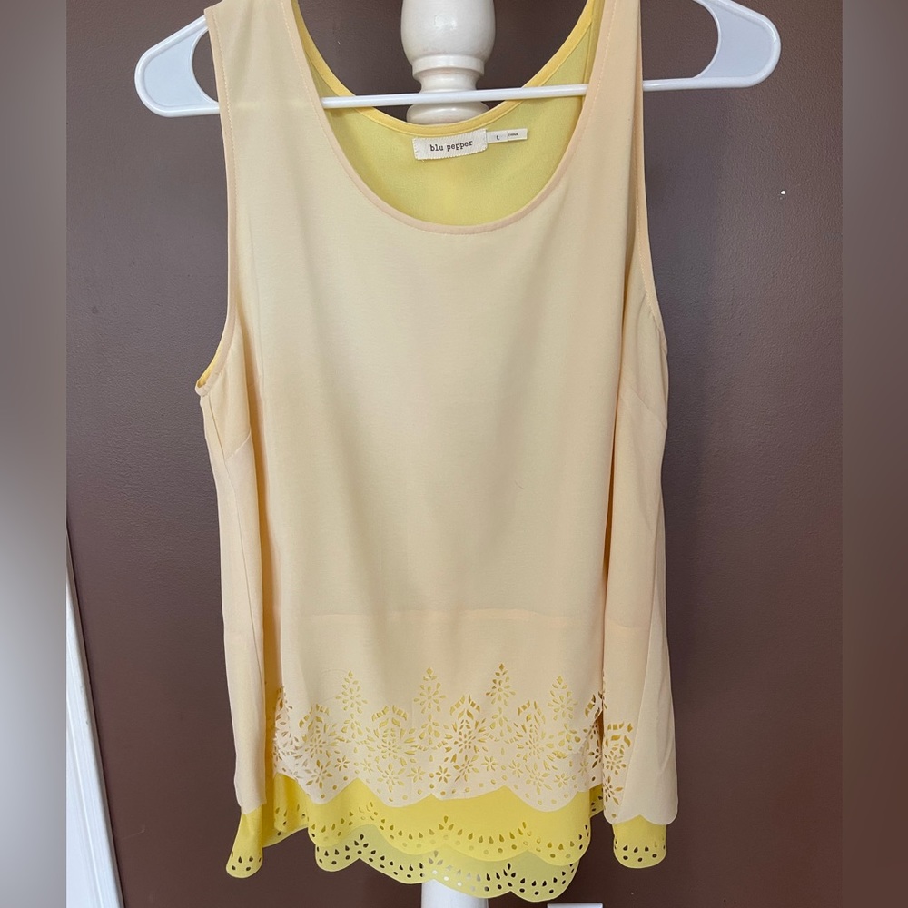 Yellow Boutique Top